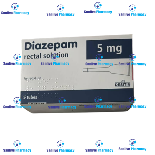 Diazepam 5mg rectal solution